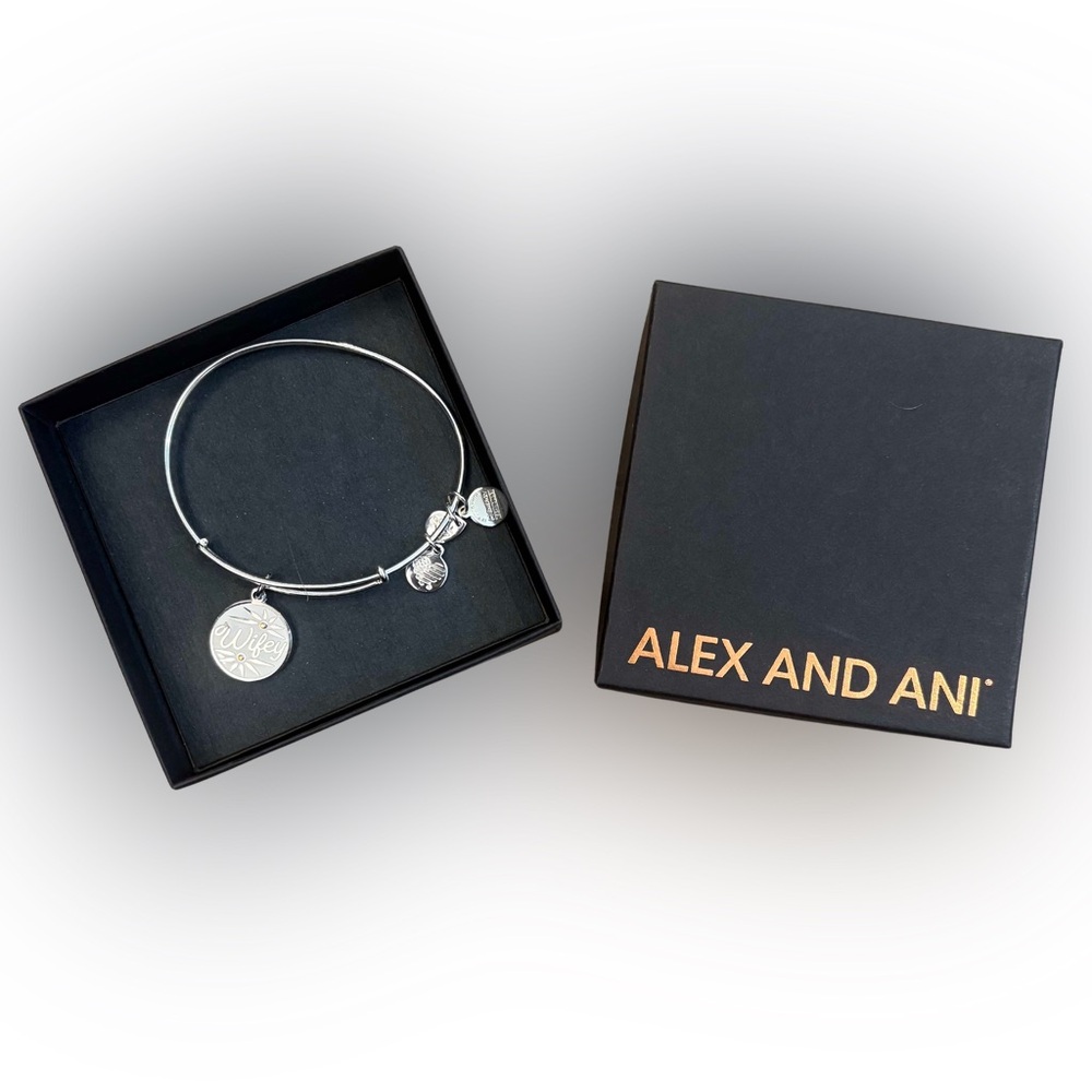 FREE WITH PURCHASE: Alex and Ani “Wifey” Charm Bracelet